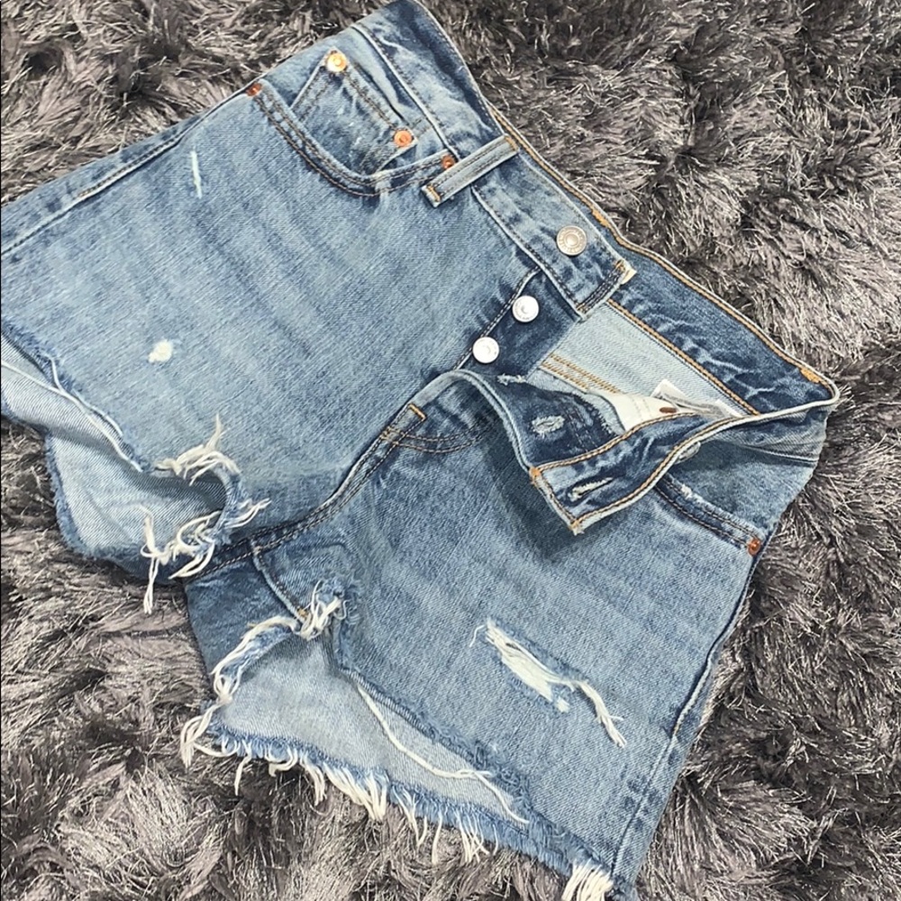 High waisted shorts